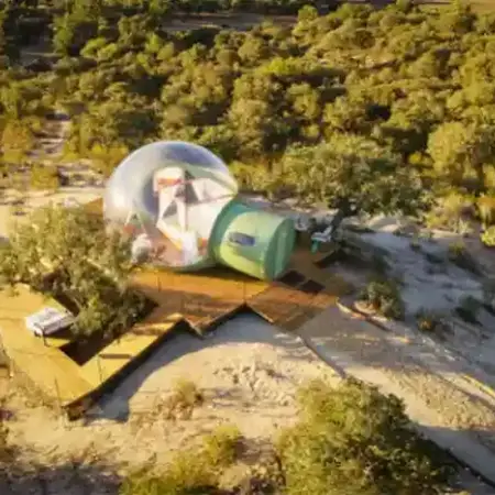 Lodge Campanarios de Azaba- Burbuja Cigueña Negra