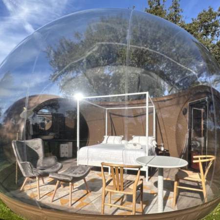Dos noches en burbuja con cena y spa privado