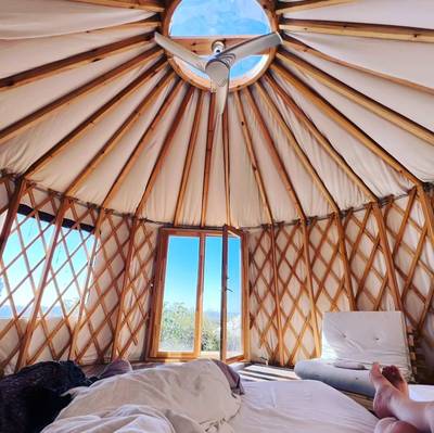 Yurta para Glamping Parejas