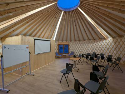 Yurta para Espacios Comunes ( Comedor, Aula, Chillout, Spa...)