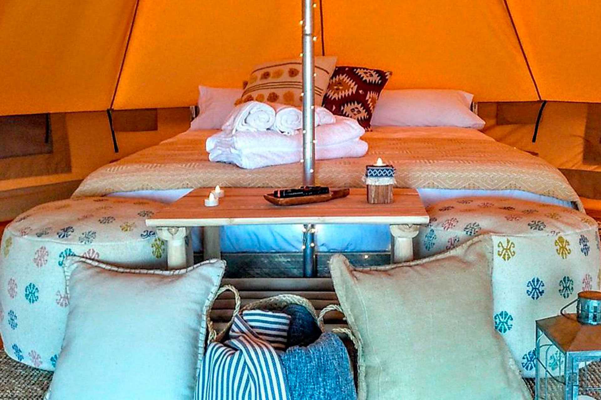 Noche en tienda de glamping con desayuno en plena naturaleza- Experiencia personalizable para dos - Imagen 4
